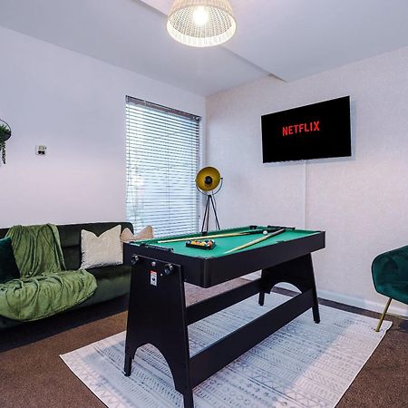 Rest&Recharge At A Spacious Townhouse By The Etihad Manchester Exterior foto