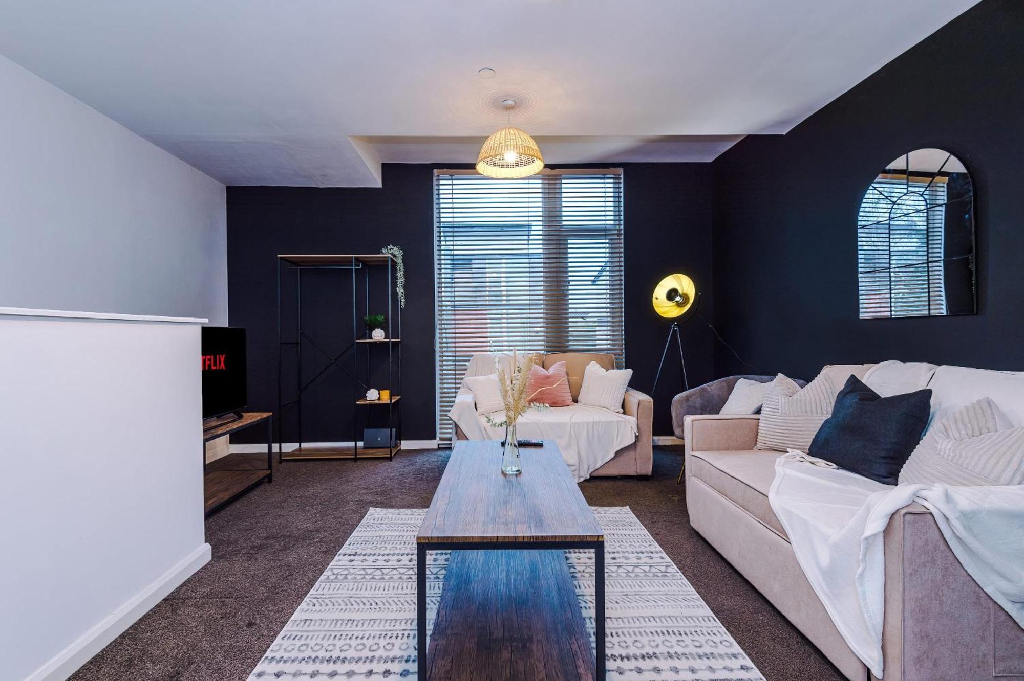 Rest&Recharge At A Spacious Townhouse By The Etihad Manchester Exterior foto