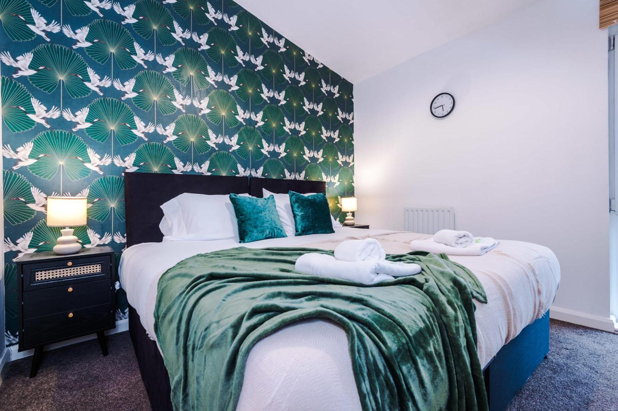 Rest&Recharge At A Spacious Townhouse By The Etihad Manchester Exterior foto